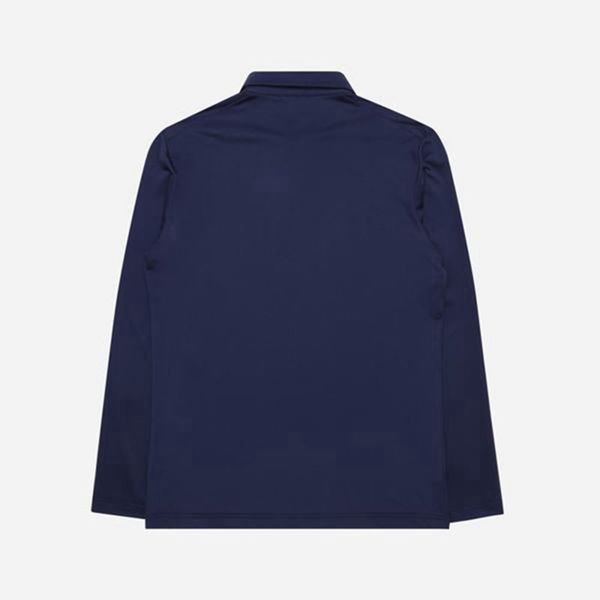 Fila Golf Basic L/S Men's Polo Shirts - Navy,NZ 905-65748